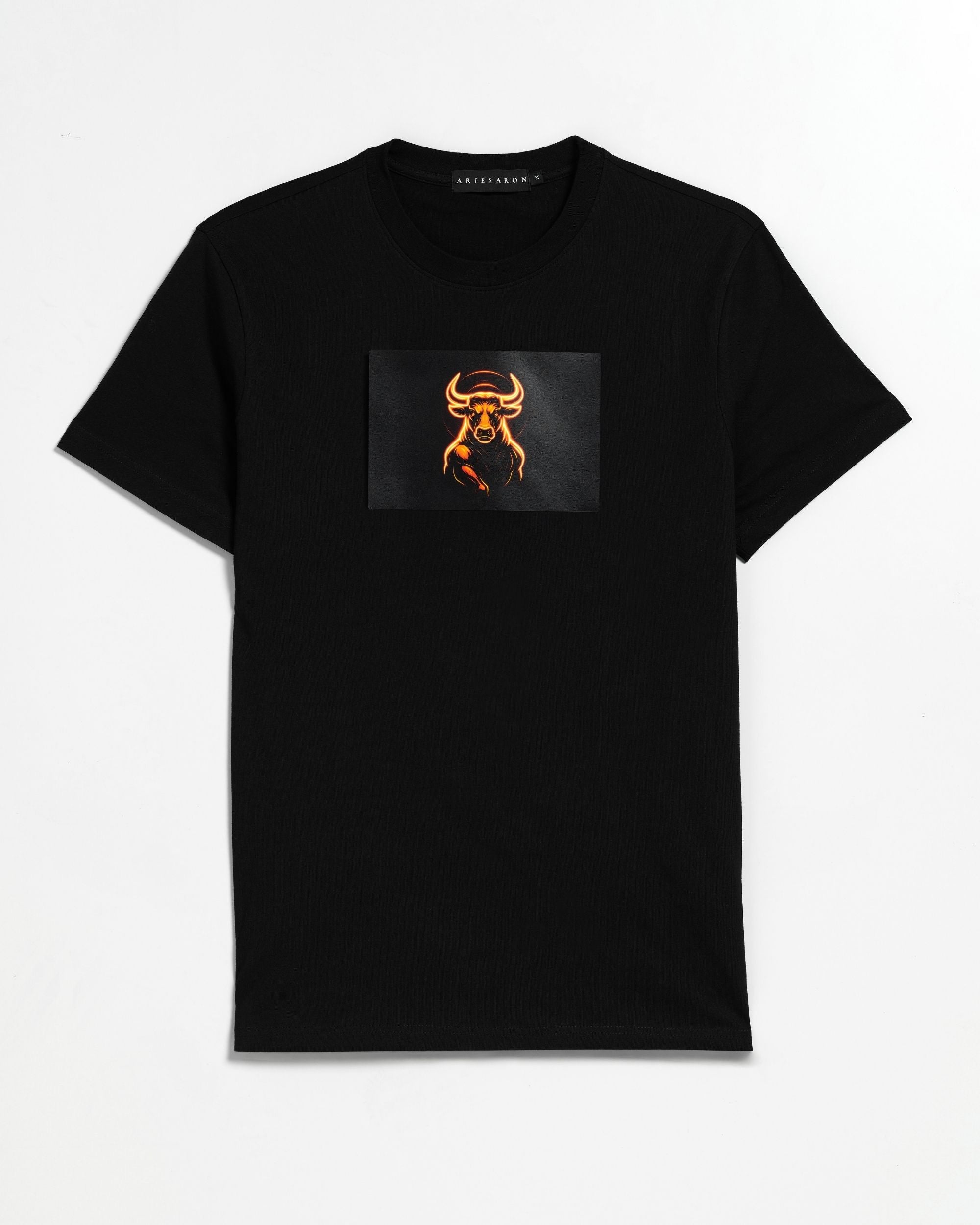 ARIESARON // GOLDEN TAURUS — LED T-SHIRT